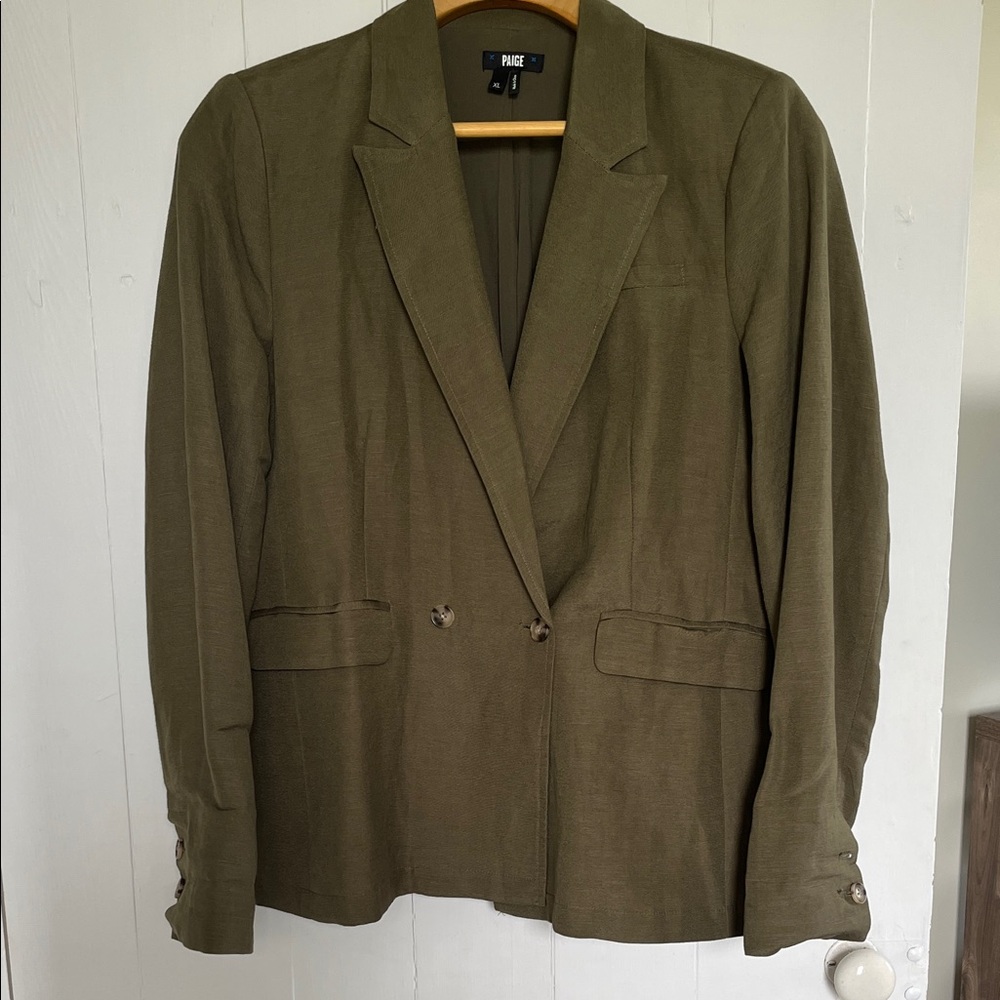 PAIGE Olive Blazer